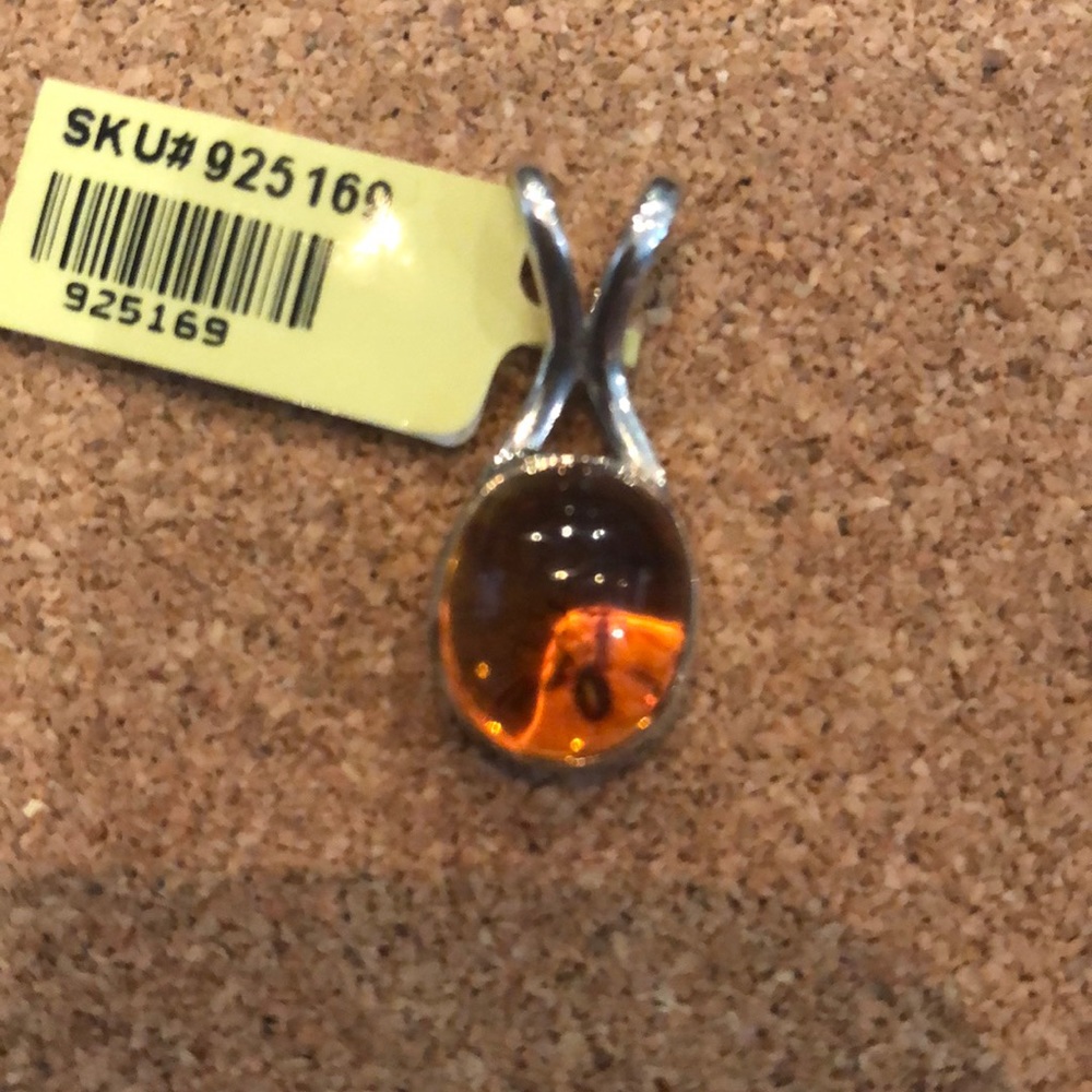 Baltic Amber 2.4 Carat Pendant